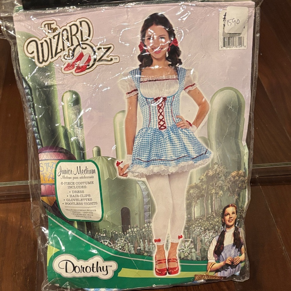 Woman Costume - Blue and White